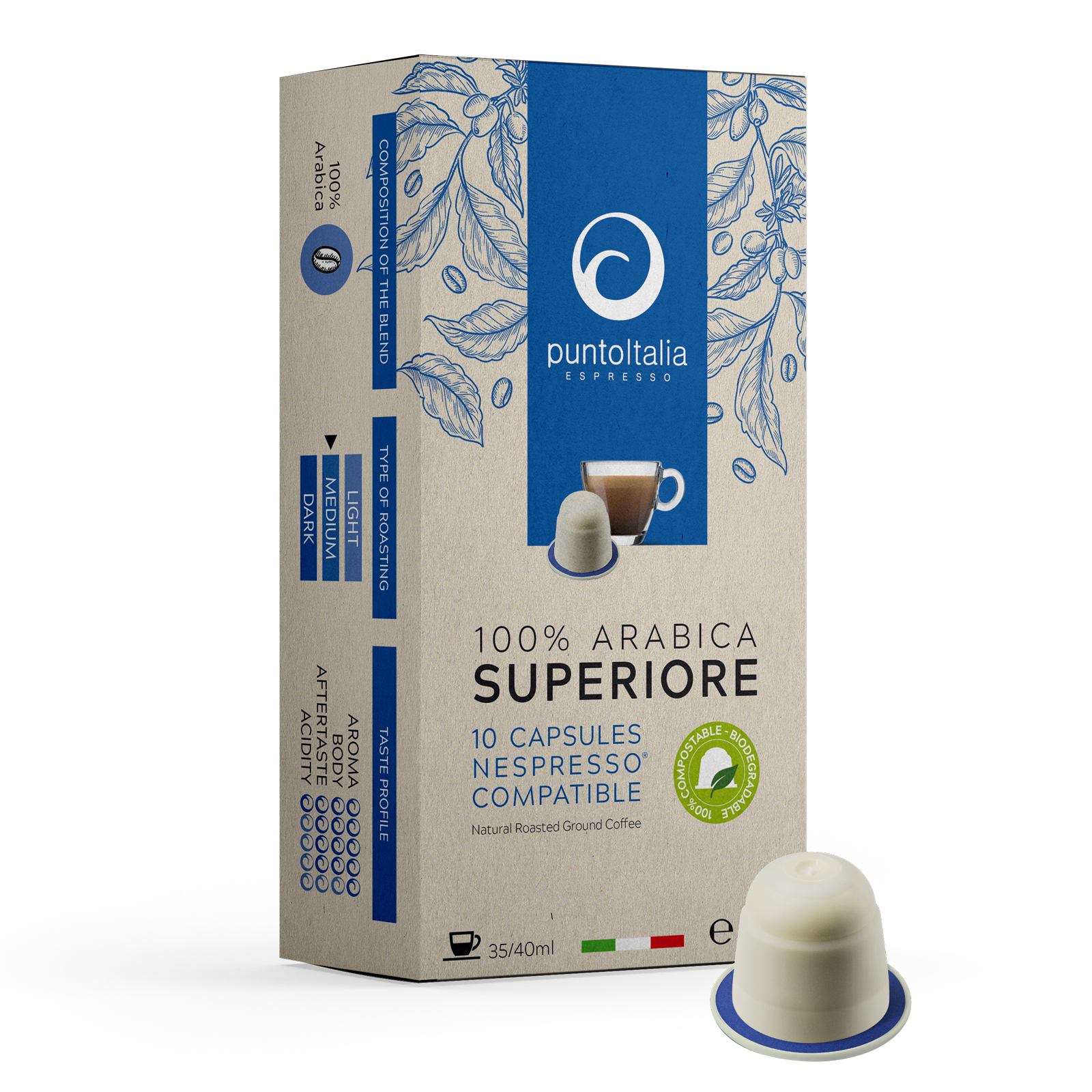 Compatible Nespresso Arabica Superiore - 10 capsules